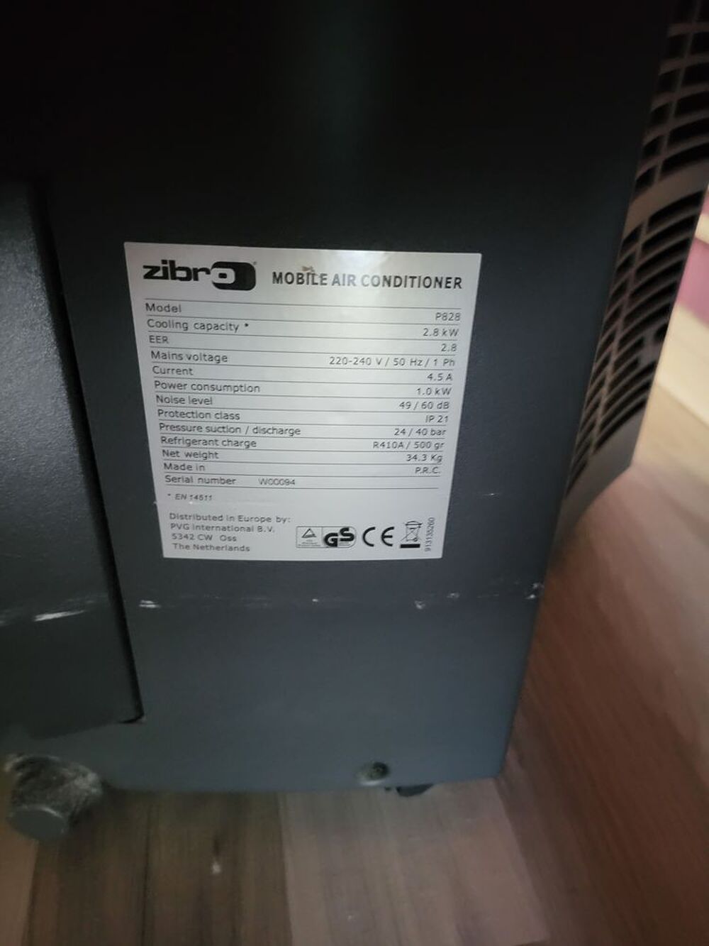 Climatisation zibro Electroménager