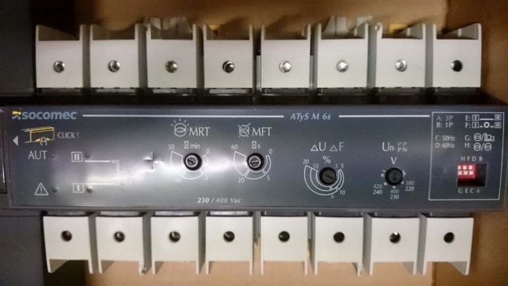 ATyS M 6s 4X160A F 230/400Vac socmec 1354 4016 neuf Bricolage