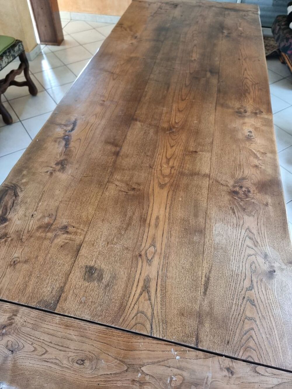 Table en ch&ecirc;ne occas Meubles