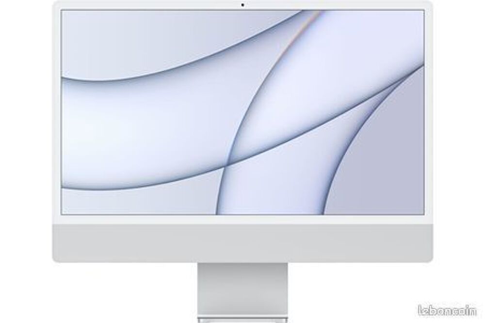 IMac APPLE IMAC 24" 256 GO SSD 8 GO RAM PUCE M1 CPU 8 C?URS Matériel informatique
