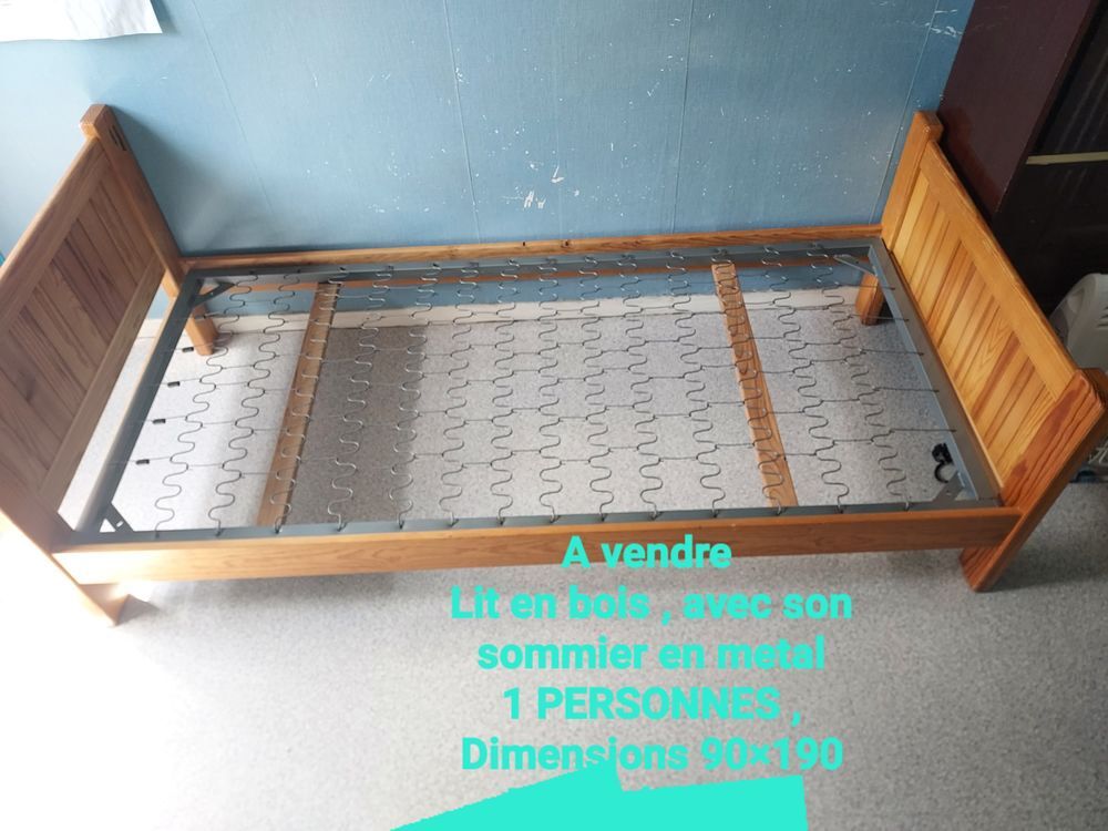 Lit 1 personnes Meubles