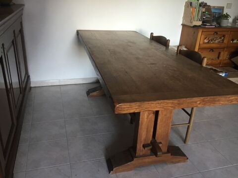 Table en ch�ne  120 Nice (06)