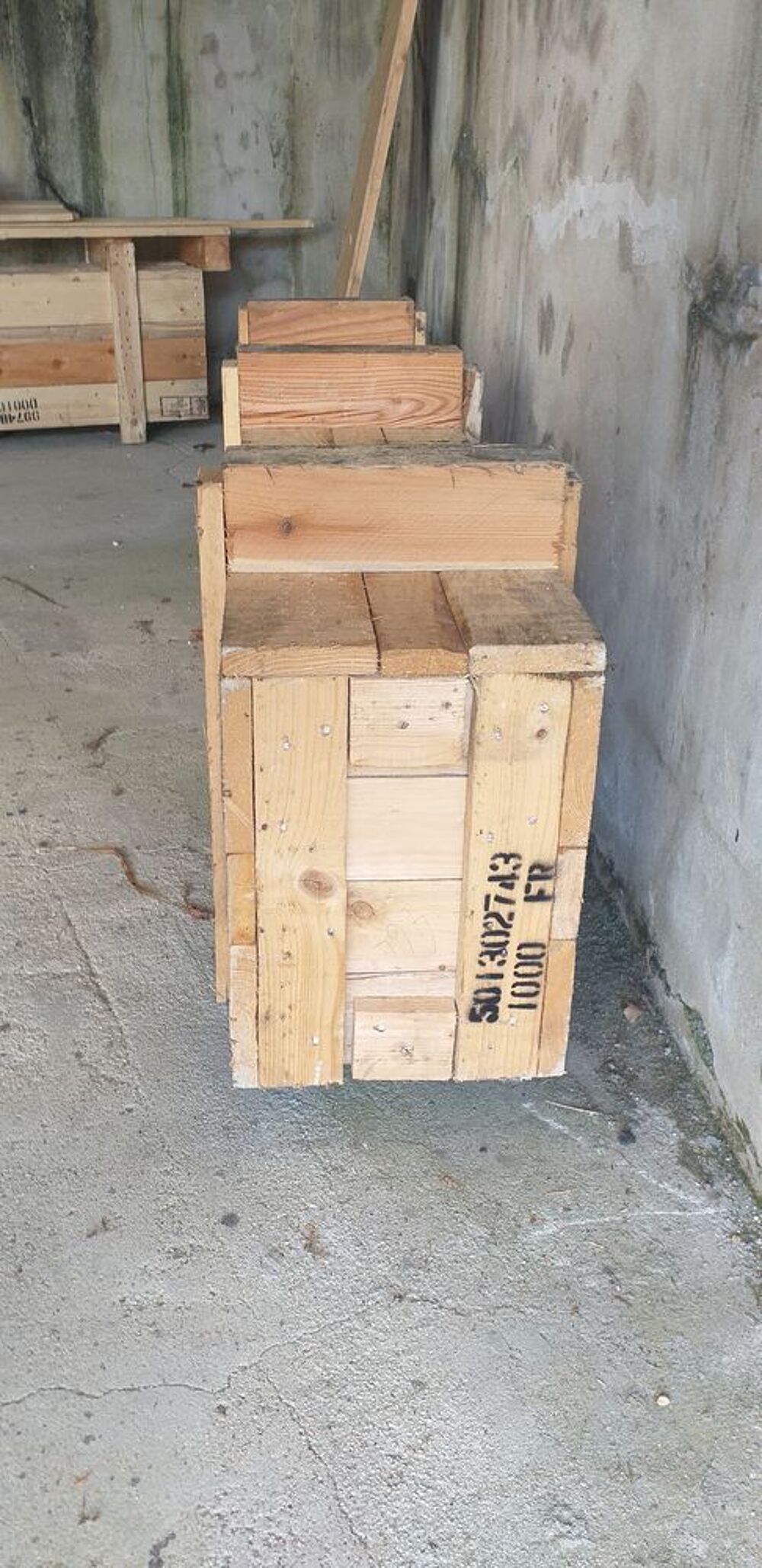 Tourets
2 caisse en bois pour jardinieres Jardin