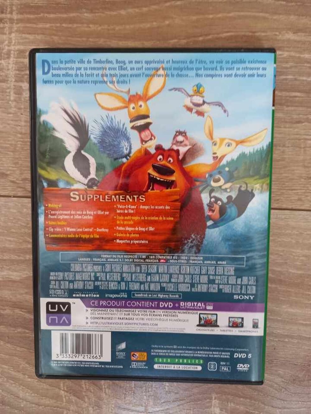 DVD Les rebelles de la for&ecirc;t DVD et blu-ray