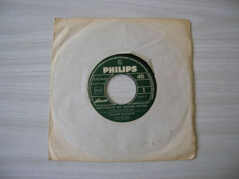 45 TOURS CLAUDE FRANCOIS Amoureux du monde entier - JUKE BOX 12 Nantes (44)