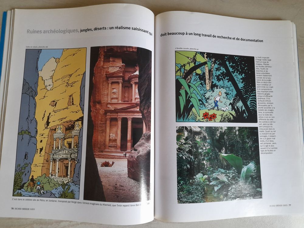 ALBUMS TINTIN Livres et BD