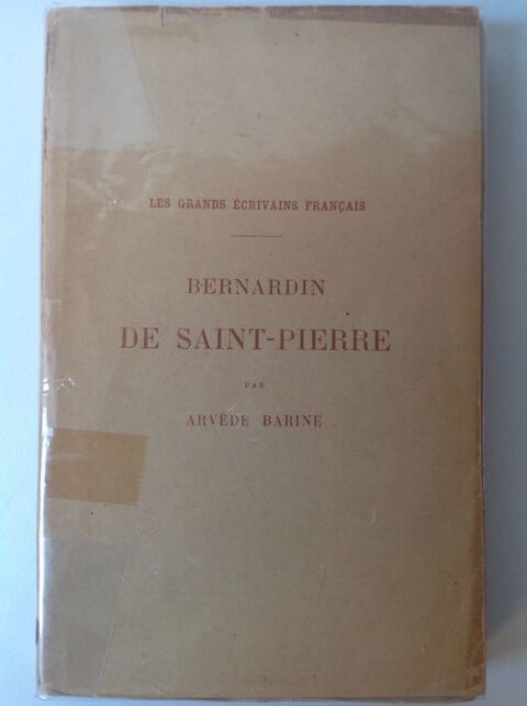 BERNARDIN DE SAINT-PIERRE par ARV�DE BARINE Envoi Possible
5 Tr�gunc (29)