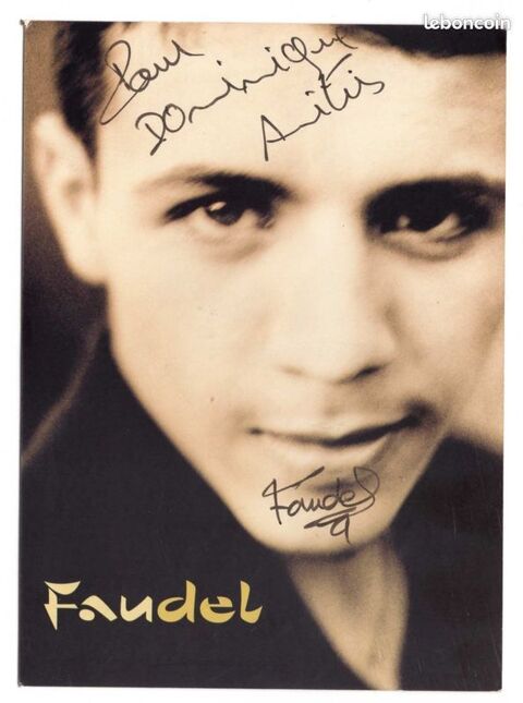 Autographe de FAUDEL le petit prince du Ra� 10 Argenteuil (95)