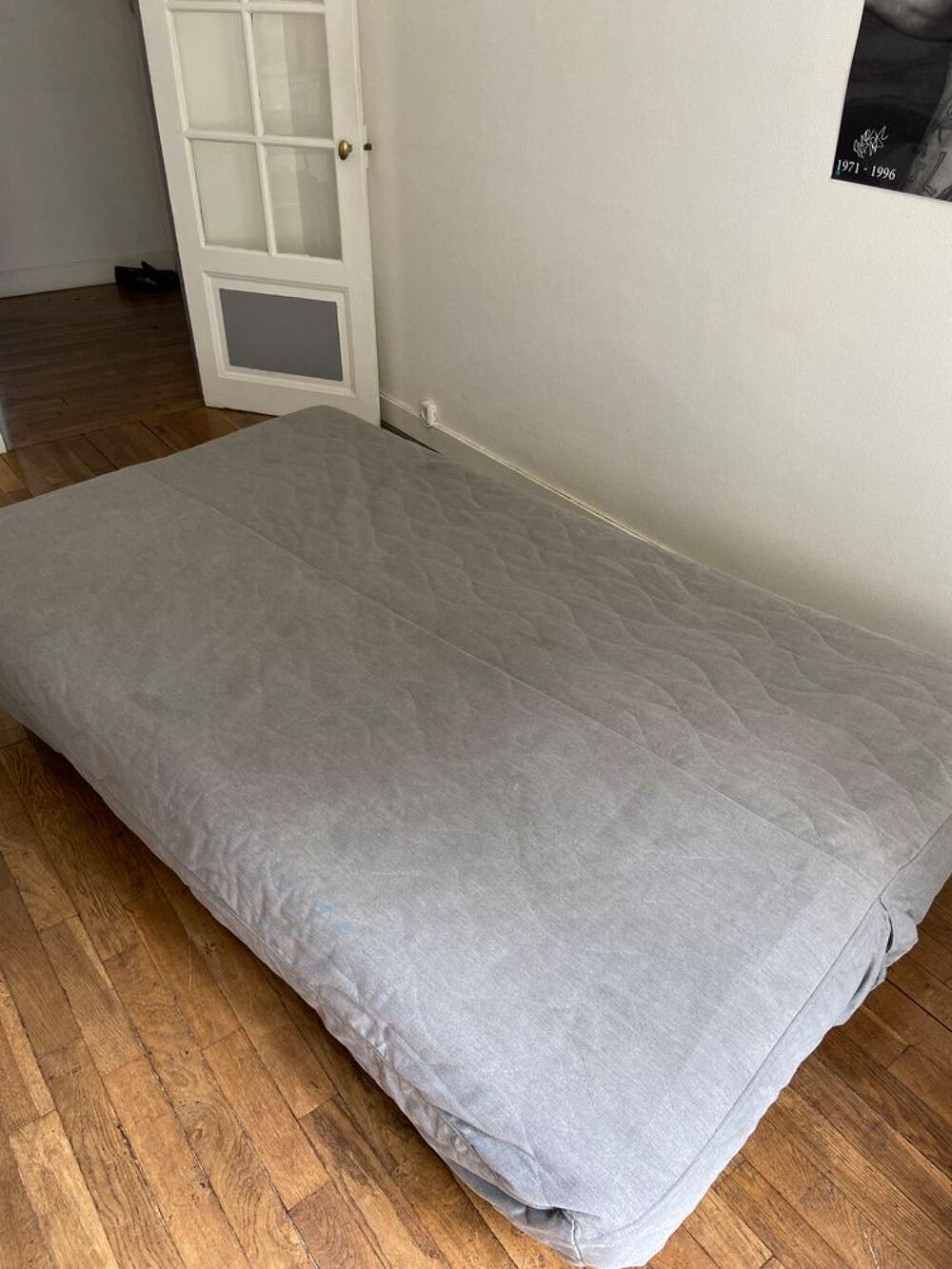 canap&eacute; clic-clac Ikea convertible - couchage 120 x 200 Meubles