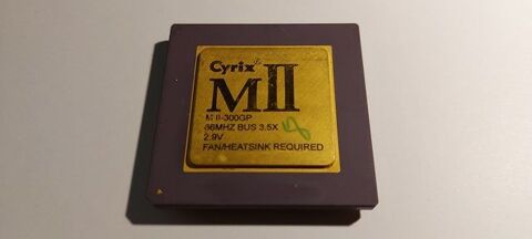 Processeur CYRIX M II 300 GP - 66 Mhz - BUS 3,5x-2,9 v 95/97 25 Cellule (63)
