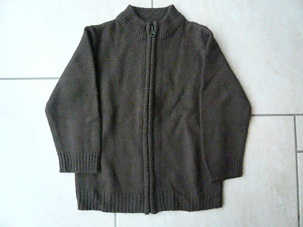 Gilet marron 4 ans (n&deg;13) Vêtements enfants