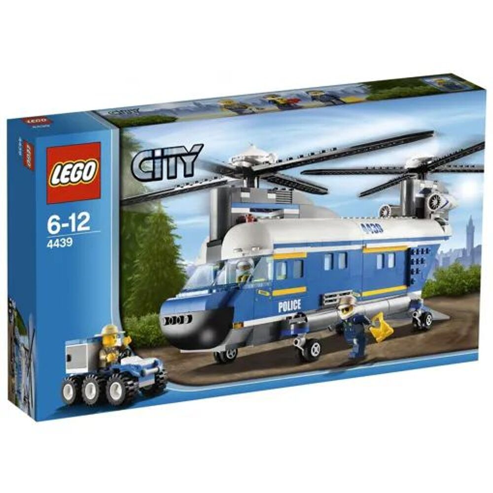 LEGO City 4439 L'h&eacute;licopt&egrave;re de transport lourd de la police Jeux / jouets
