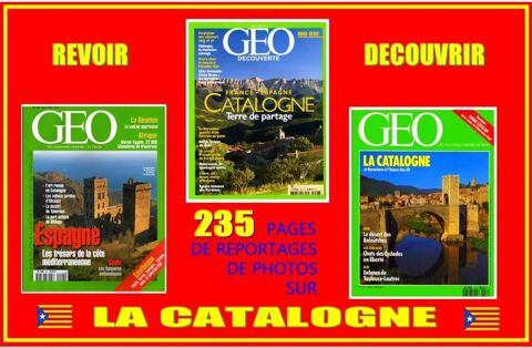 LA CATALOGNE - géo - ESPAGNE / prixportcompris 15 Strasbourg (67)