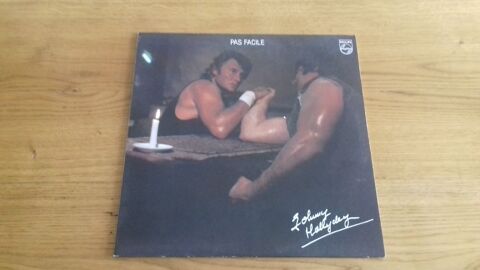 Disque vinyle 33t johnny hallyday pas facile 20 Malzéville (54)
