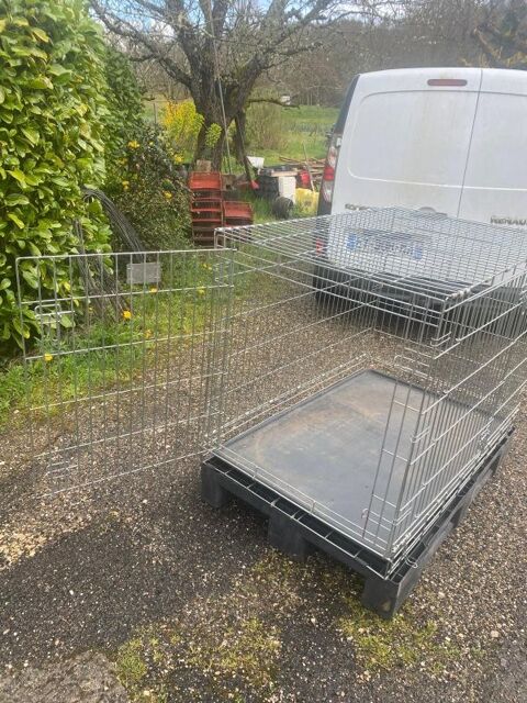 Cages pliantes pour chiens L 1,10m l 0.70m H 0,70m 50 46090 Labastide-marnhac