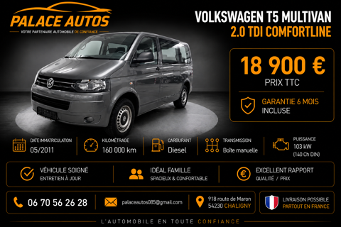 Annonce voiture Volkswagen MULTIVAN 18900 €