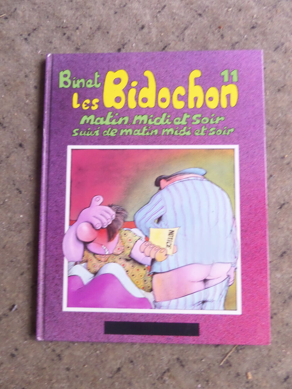 5 bandes dessin&eacute;es des BIDOCHONS Livres et BD