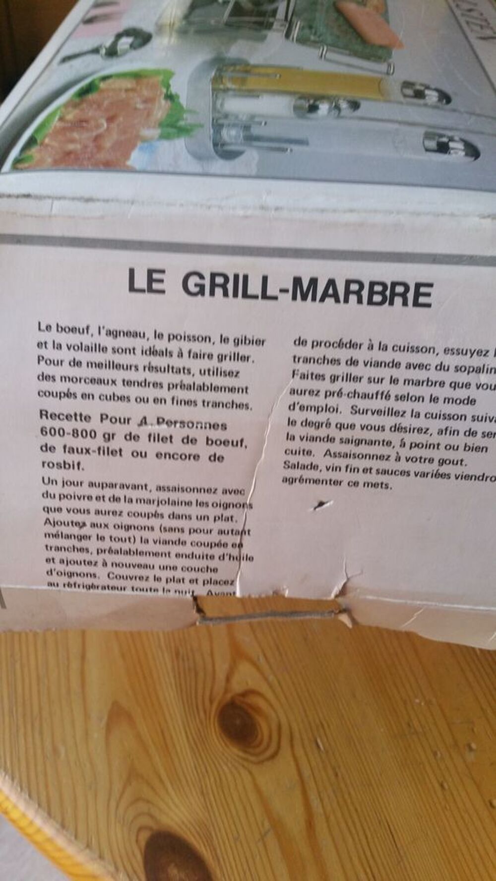 Grille marbre
Electroménager