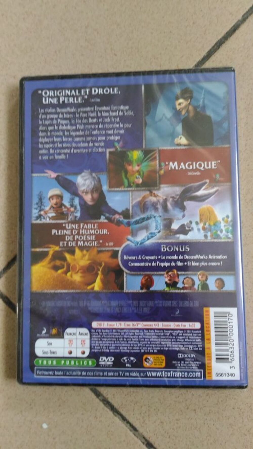 DVD LES 5 LEGENDES DVD et blu-ray