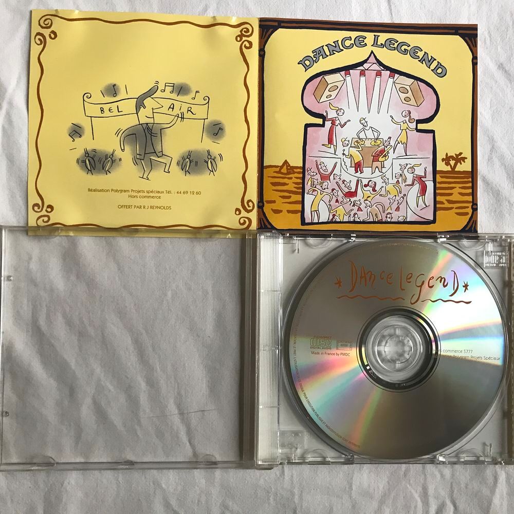 CD Dance Legend - Objet Publicitaire R.J. Reynolds CD et vinyles