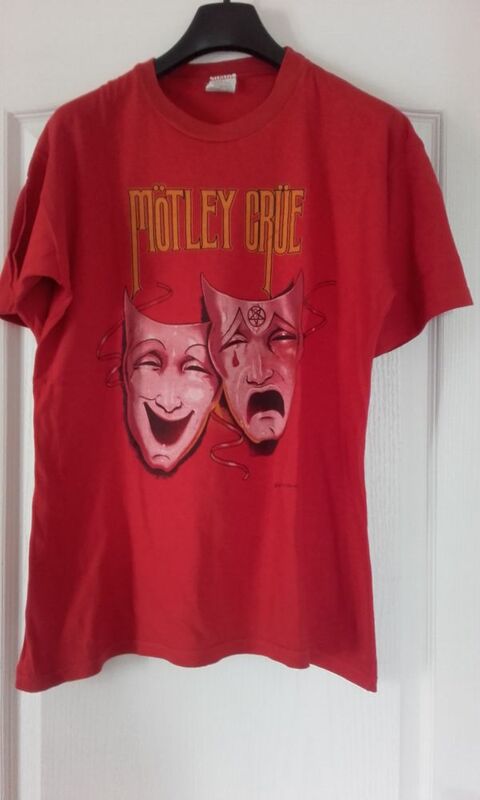 T-Shirt : Mtley Cre World Tour Theatre of Pain 1985-1986 - 220 Angers (49)
