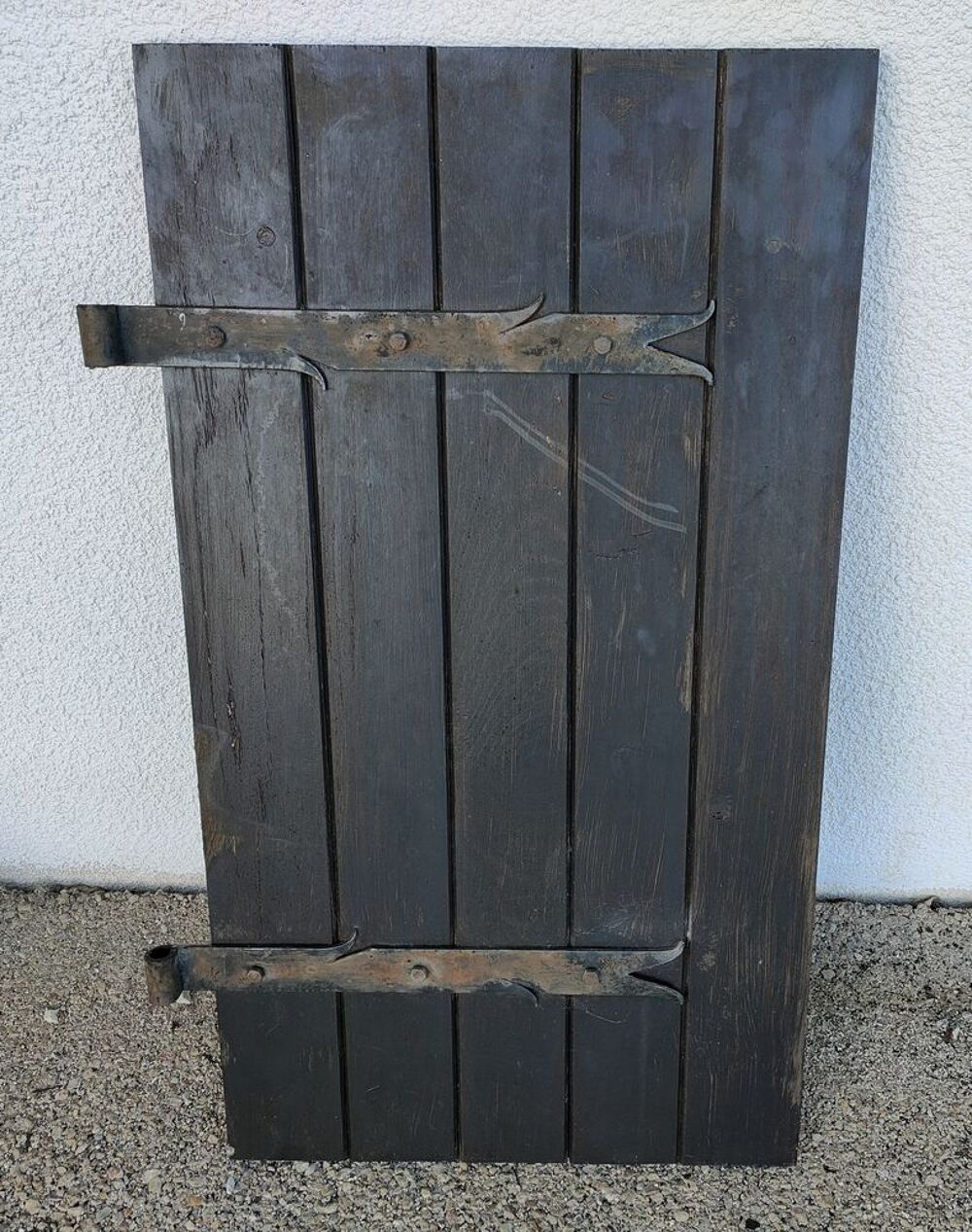 Volet battant bois, l.42 x h.76 cm, 1 vantail -tr&egrave;s bon &eacute;tat Bricolage