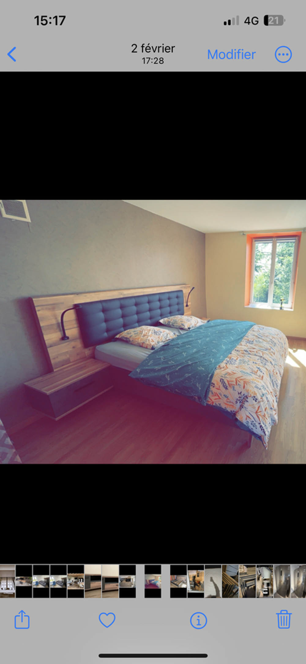 AV lit 180x200 complet Meubles