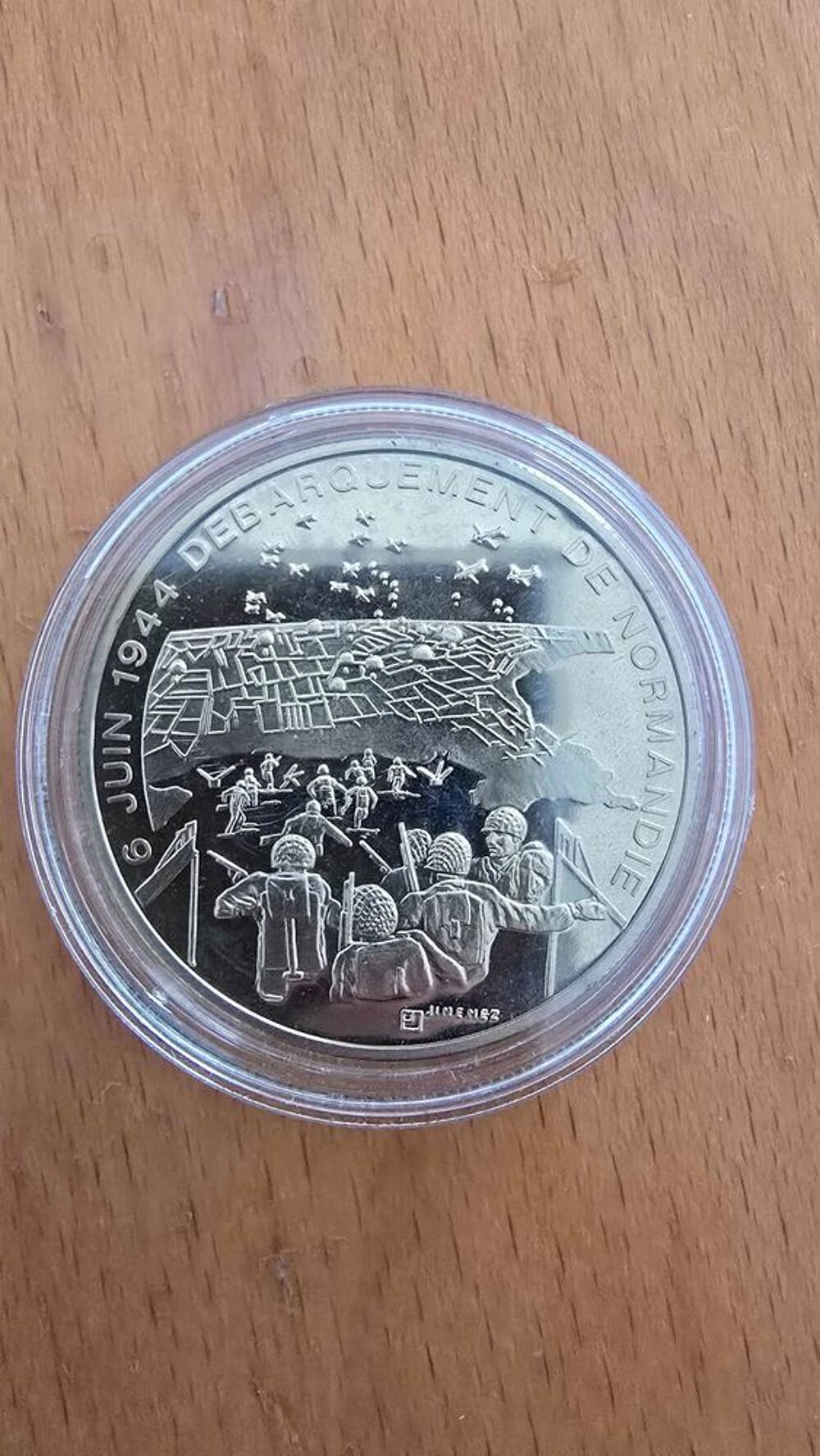 Coffret 12 m&eacute;dailles D&eacute;barquement 1939-1945 parfait &eacute;tat (BU) 