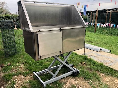 Baignoire inox pour chiens et chats 800 82100 Castelsarrasin
