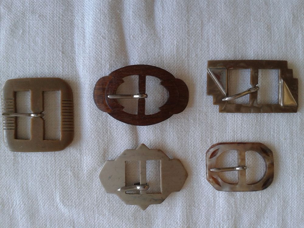 Boucles de ceintures anciennes 