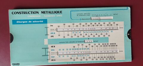 REGLE A CALCULER COMPRESSION 6 76500 Elbeuf