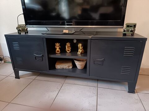 MEUBLE TELEVISION STYLE INDUSTRIEL ETAT NEUF Toulon (83)