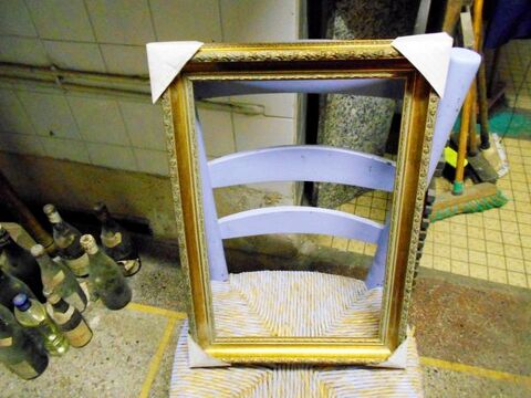 cadre en bois dor� hauteur 47cm largeur 33cm 29 Monflanquin (47)