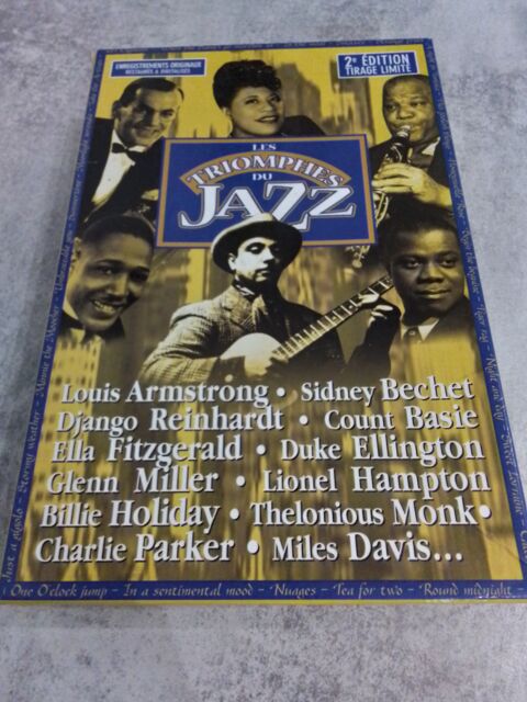Coffret complet de 20 CD  les triomphes du Jazz  35 Louvres (95)