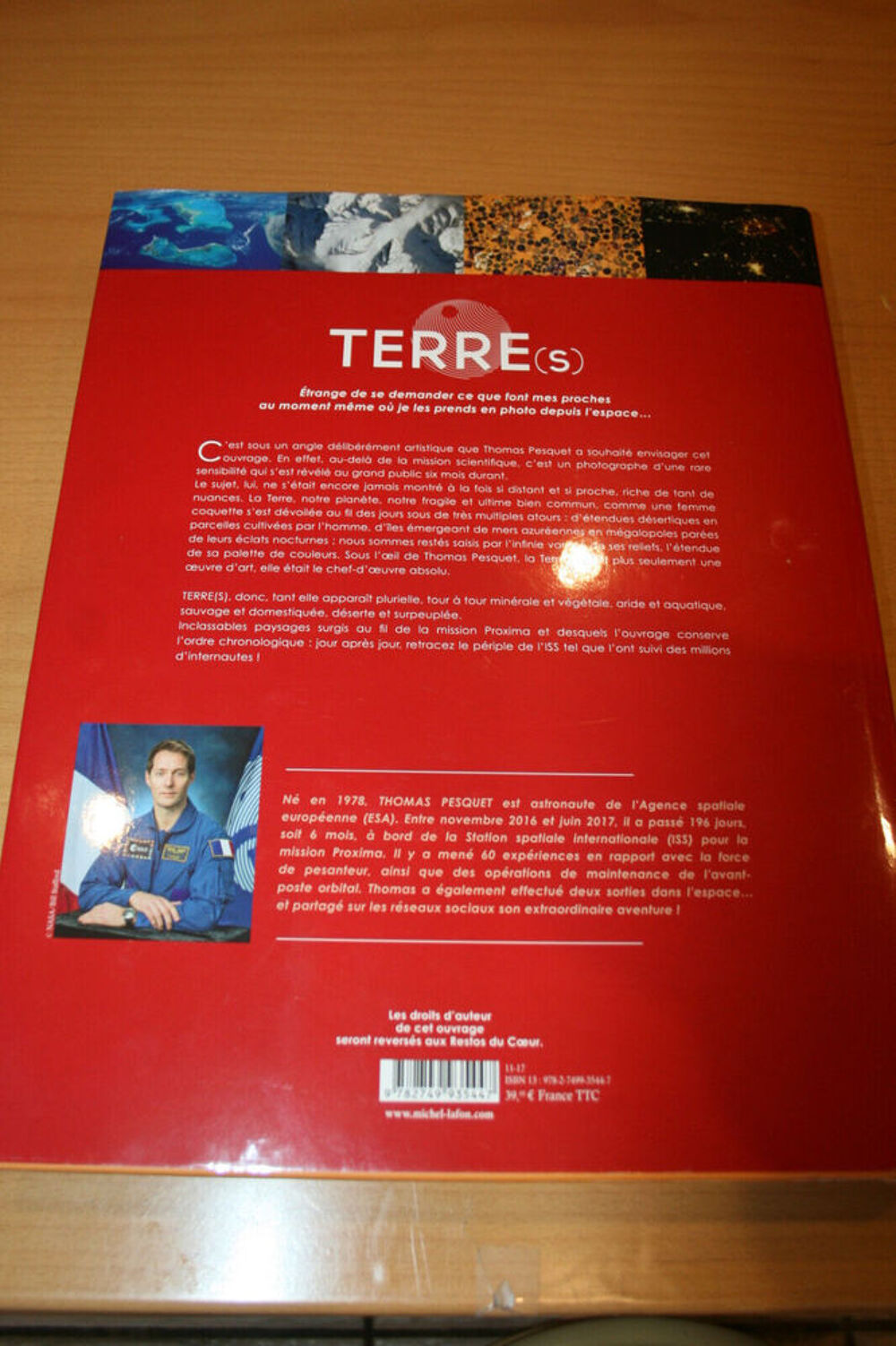 TERRE(S), le livre &eacute;v&eacute;nement de Thomas Pesquet. Livres et BD