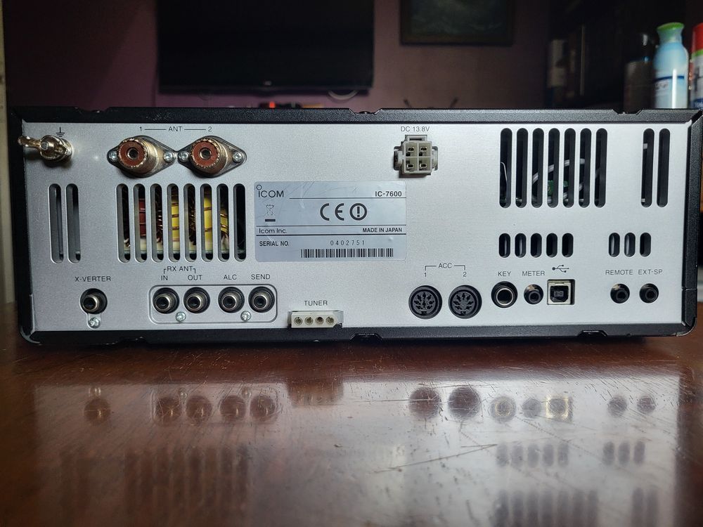 transceiver ICOM IC-7600 Audio et hifi
