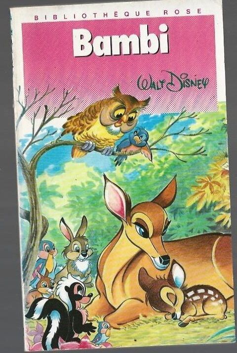 bibliotheque rose - bambi -1988 0 Fougères (35)
