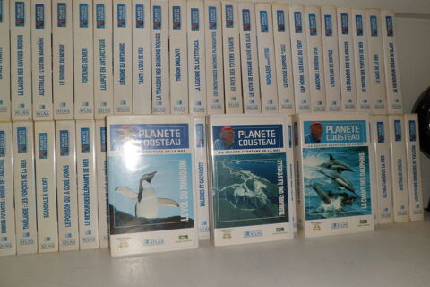collection Cousteau en  VHS 20 Charleval (27)
