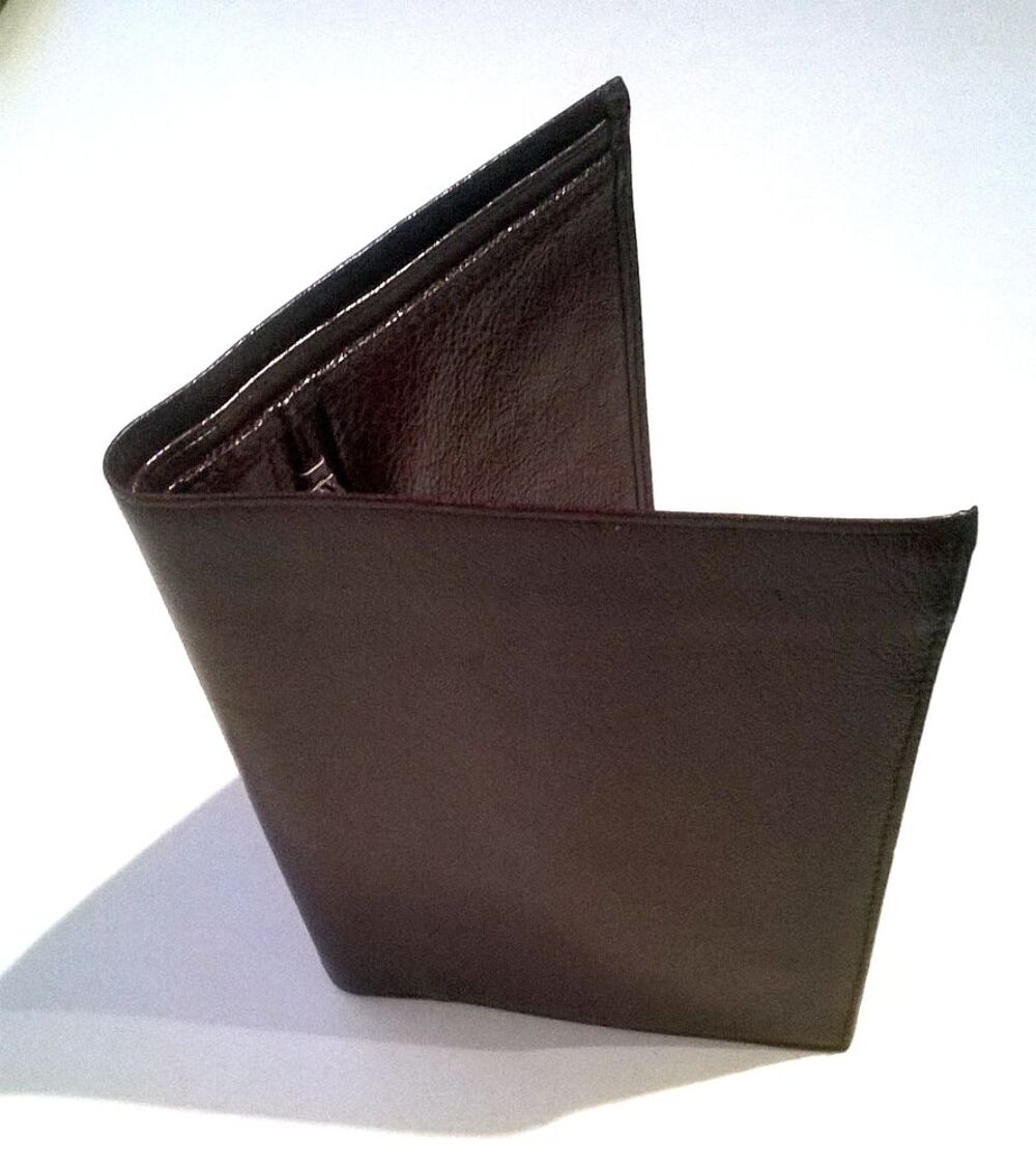 Portefeuille cuir "Sellerie Fran&ccedil;aise" Maroquinerie