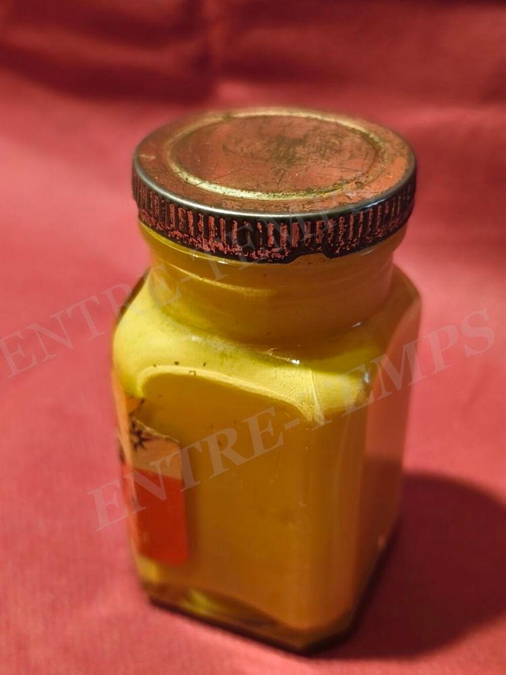 ANCIEN POT A MOUTARDE AMORA FARCE &amp; ATTRAPE 