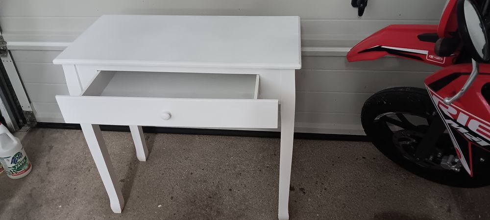 Coiffeuse bois blanc Meubles