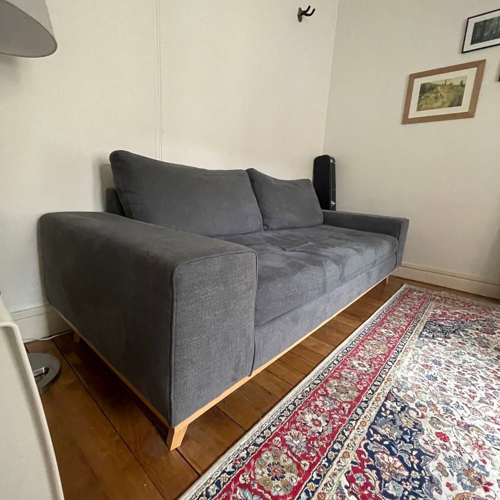 Canap&eacute; scandinave Alinea Picabia Gris Meubles
