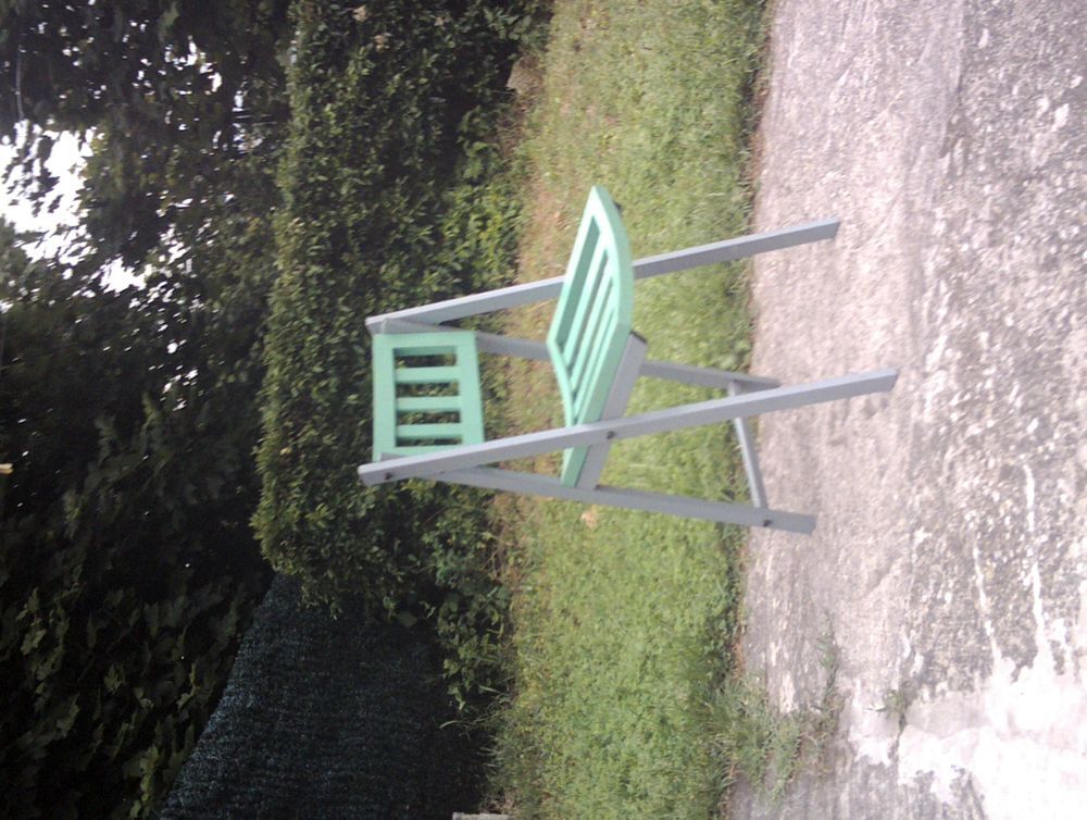 2 chaises de jardin Jardin