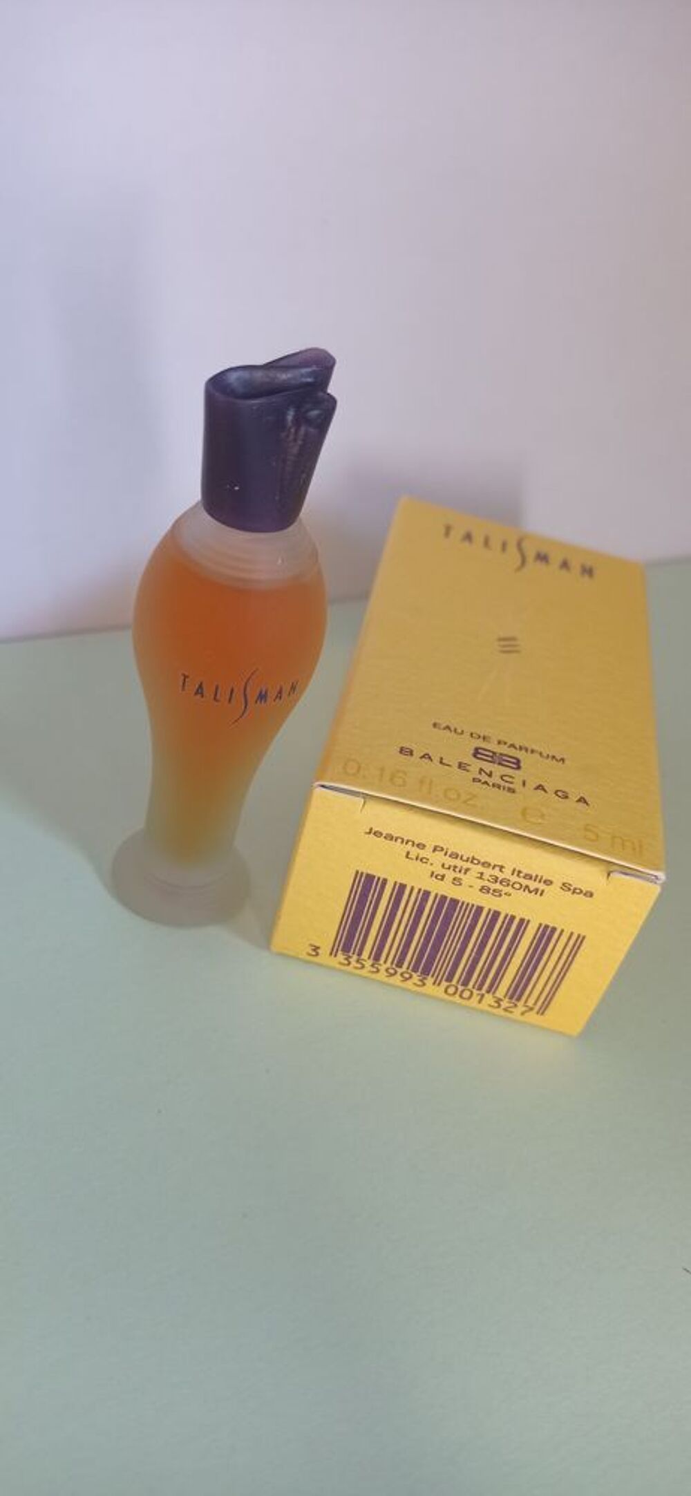 Miniature de parfum talisman de Balenciaga 
