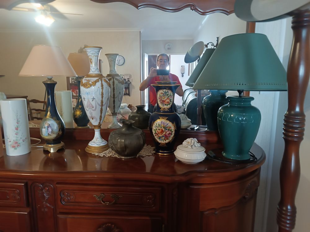 vades anciens et lampadaires anciens Meubles