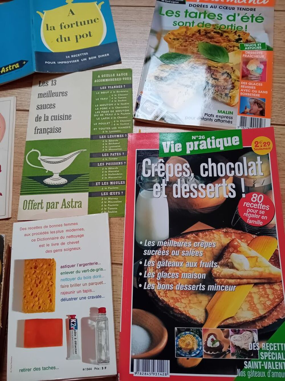 Collection int&eacute;grale de La cuisine de A &agrave; Z (vintage 1970) Cuisine