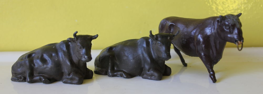Vaches et taureau plomb creux BRITAINS Jeux / jouets
