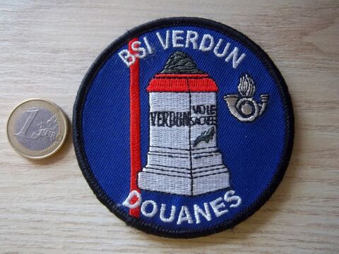 écusson collection BSI Verdun Douanes insigne Valognes (50)
