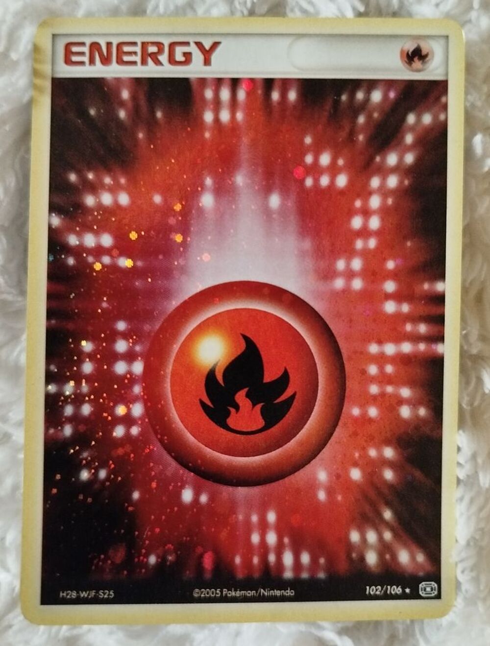 Carte Pok&eacute;mon Energy 2005 Consoles et jeux vidéos