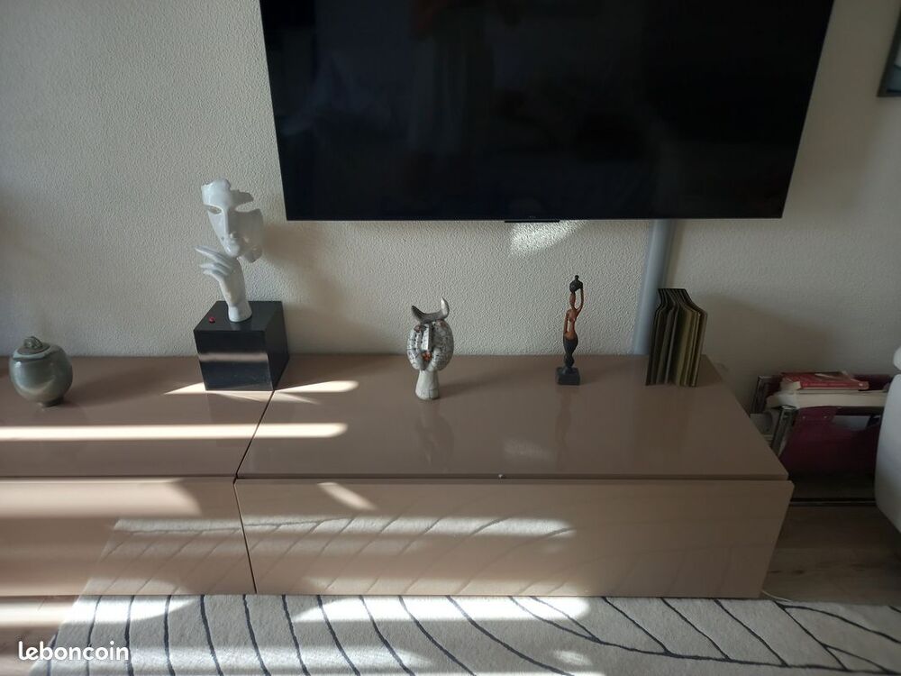 ENSEMBLE ELEMENTS MURAUX LAQUES CAFE LATTE Meubles